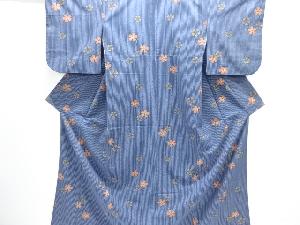 撫子模様小紋着物